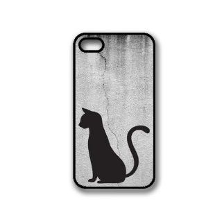 CellPowerCasesTM Cat on Cracked Wall iPhone 4 Case   Fits iPhone 4 & iPhone 4S: Cell Phones & Accessories