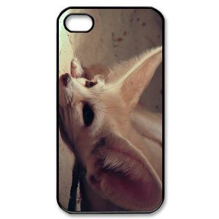 Fennec Fox Case for Iphone 4/4s Petercustomshop IPhone 4 PC01558: Cell Phones & Accessories