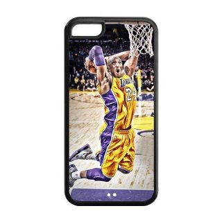 Custom NBA Los Angeles Lakers Back Cover Case for iPhone 5C LLCC 807: Cell Phones & Accessories
