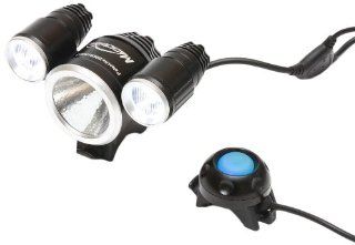 MagicShine 2011 Version MJ 816E LED Bike Light with Improved MJ 828 LCD Battery Pack and Charger, 1800 Lumen, Black : Bike Headlights : Sports & Outdoors