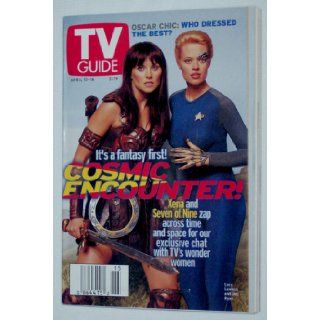 TV Guide (Cosmic Encounter/Xena & Seven of Nine Cover, April 10 16, 1999): News Corp. Co.: Books