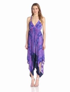 Tbags Los Angeles Women's Spider Strap Printed Maxi Dress at  Womens Clothing store