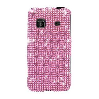 Aimo Wireless SAMM820PCDI004 Bling Brilliance Premium Grade Diamond Case for Samsung Galaxy Prevail/Precedent M820   Retail Packaging   Pink: Cell Phones & Accessories