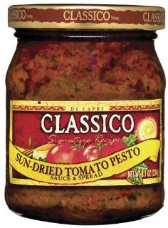 CLASSICO SUN DRIED TOMATO PESTO 8.1oz 4pack : Classico Tomato Pesto Sauce : Grocery & Gourmet Food