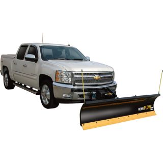 Home Plow by Meyer Hydraulic Snowplow — Power-Angling, 7ft. 6in., Model# 26500  Snowplows   Blades