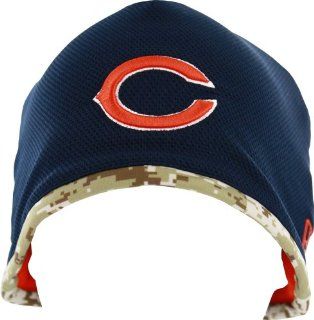 2013 Chicago Bears Salute To Service Knit Hat : Sports Fan Beanies : Sports & Outdoors