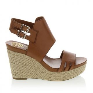 Vince Camuto "Temperton" Leather Espadrille Wedge
