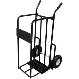 Northern Industrial Convertible Log Cart and Hand Truck — 330-lb. Capacity  Wood Storage