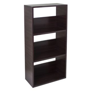 Way Basics Eco Friendly Triplet Shelves WB 3SR Finish: Espresso