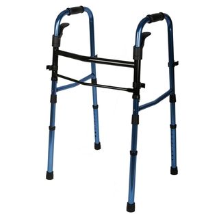 Medline Compact Folding Walker With Paddle Release