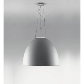 Artemide Nur 1618 Suspension Light USC A242 Finish: Aluminum, Bulb Type: 2 x 