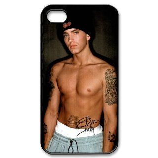 CBRL007 DIY Customize American Rap Singer Superstar Eminem Iphone 4 4s Case Cover ,Plastic Shell Perfect Protector Cases Gift Idea for Fans Worth Buying: Cell Phones & Accessories