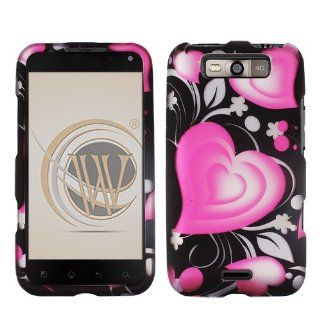LG Connect MS840/ Viper LS840 Protex 3DLovely Heart Rubber DE: Cell Phones & Accessories
