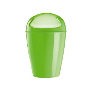 Koziol Del Swing Top Wastebasket 57775 Color: Solid Grass Green