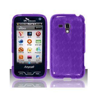 Purple Flex Cover Case for Samsung Galaxy Rush SPH M830: Cell Phones & Accessories