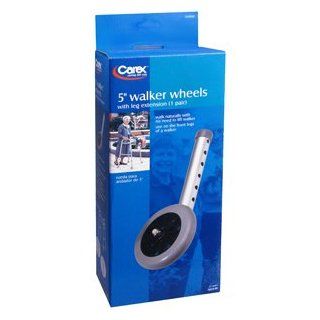 WALKER WHEELS ECON. A839 00 5" by APEX CAREX HEALTHCARE ***: Health & Personal Care