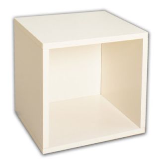 Way Basics Eco Friendly Modular Storage Super Cube BS SCUBEXX Color: White