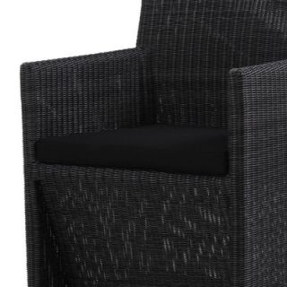 Mamagreen Vigo Arm Chair Cushion MG8205B/MG8205N Color: Black Sunbrella