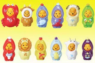 Disney Winnie The Pooh   Peek a Pooh Zodiac Figures: Toys & Games