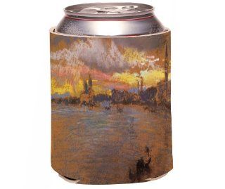 Rikki KnightTM Whistler Art The storm at sunset Design Drinks Cooler Neoprene Koozie Cold Beverage Koozies Kitchen & Dining