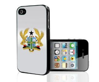 Ghana Freedom and Justice Emblem iPhone 5 Hard Case Cover: Cell Phones & Accessories
