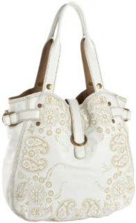 Lucky Brand Hightime Tote, Ivory, one size: Tote Handbags: Shoes