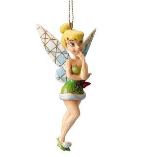 Disney Traditions   Tinkerbell With Mistletoe Hanging Ornament   Decorative Hanging Ornaments