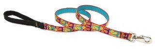Lupine 3/4 Inch Crazy Daisy 6 Foot Dog Lead : Pet Leashes : Pet Supplies