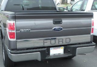 04 2013 F150 Tailgate Overlay Trim With FORD Chrome Stainless Steel Molding Moulding Trim Accent 6 1/4'' Wide 1PC: Automotive