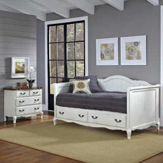 Home Styles The French Countryside Daybed And Chest Oak Size Twin