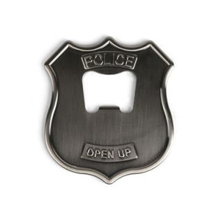 Kikkerland Stainless Steel Bottle Opener BO08 / BO11 / BO13 Type: Police Badge