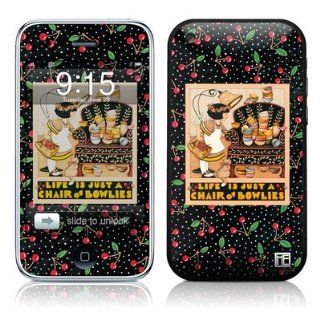 Chair of Bowlies Design Protector Skin Decal Sticker for Apple 3G iPhone / iPhone 3GS 3G S: Cell Phones & Accessories