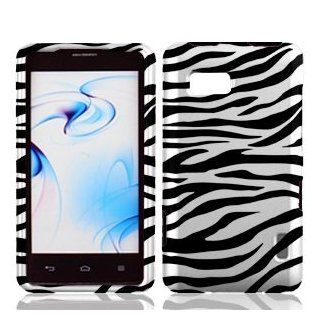 Bundle Accessory For Sprint, Boost Mobil LG Cayenne, March LS860   Zebra Designer Hard Case Protector Cover + Lf Stylus Pen + Lf Screen Wiper: Cell Phones & Accessories