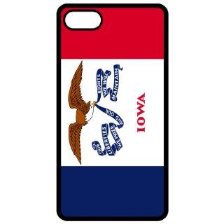 Iowa IA State Flag Black Apple Iphone 4   Iphone 4s Cell Phone Case   Cover Cell Phones & Accessories