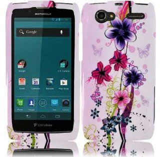 Motorola Yangtze Electrify 2 AKA XT881 Design Cover   Elite Flower: Cell Phones & Accessories