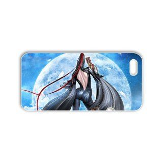 Bayonetta Game Hard Plastic Back Cover Case for iPhone 5/White: Cell Phones & Accessories