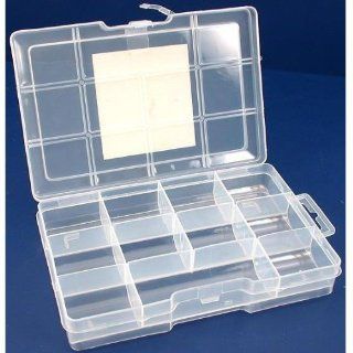 SE   Storage Container Set   Plastic, Bead Box w/Lock, 11 Comp.: Home Improvement