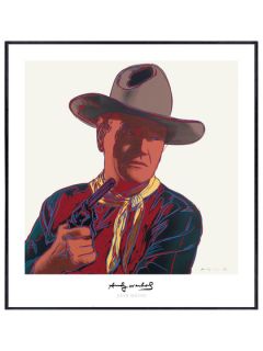 Cowboys and Indians: John Wayne 201/250, 1986 by McGaw Graphics