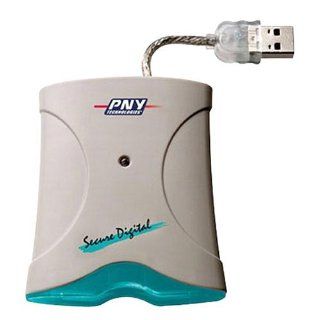 PNY Single Slot SD   MMC Card Reader : Camera Power Adapters : Camera & Photo