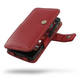 Motorola Electrify M Leather Case   XT901   Book Type (Red) by PDair: Electronics