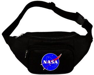 NASA Meatball Logo Waist Fanny Pack Black: Everything Else