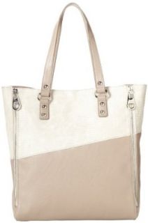 Nine West Living for The City Large Tote Shoulder Bag,Winter White,One Size: Shoes