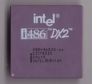 CPU INTEL i486 TM DX TM, A80486DX 33, SX729, 8334233OAB: Computers & Accessories