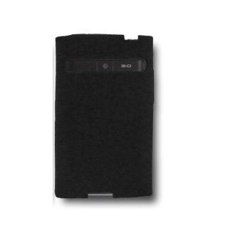 SOGA(TM) Black Silicone Rubber Skin Case Cover for StraightTalk, Net 10 LG Optimus Logic L35G / Dynamic L38C / Optimus L3 E400 Accessories [SWB295]: Cell Phones & Accessories