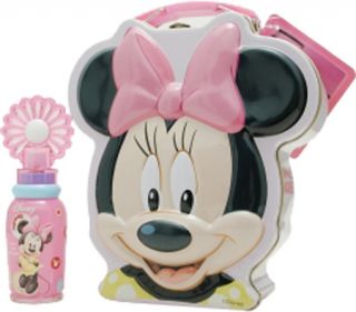 Disney Fragrance Minnie Mouse EDT Spray 1.7 oz/Metallic Lunch Box
