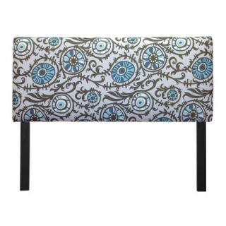 Sole Designs Suzani Grapevine Upholstered Headboard Alice Size: Twin, Color: 