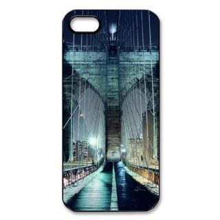 Brooklyn Bridge iPhone 5 Case Hard Plastic iPhone 5 Case Cell Phones & Accessories