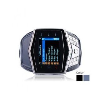 Gd910 Ultra Thin Quad Band Bluetooth Mp3 / Mp4 Wrist Watch with Keypad Cell Phone (2gb Tf Card): Cell Phones & Accessories