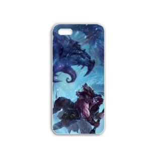 Diy Apple iPhone 5C Phone Case Personalized Gift Games League of Legends Woad King Darius LOL White Cell Phones & Accessories