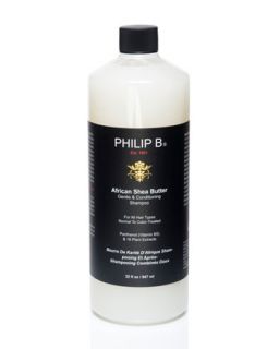 African Shea Butter Gentle & Conditioning Shampoo, 32 oz.   Philip B